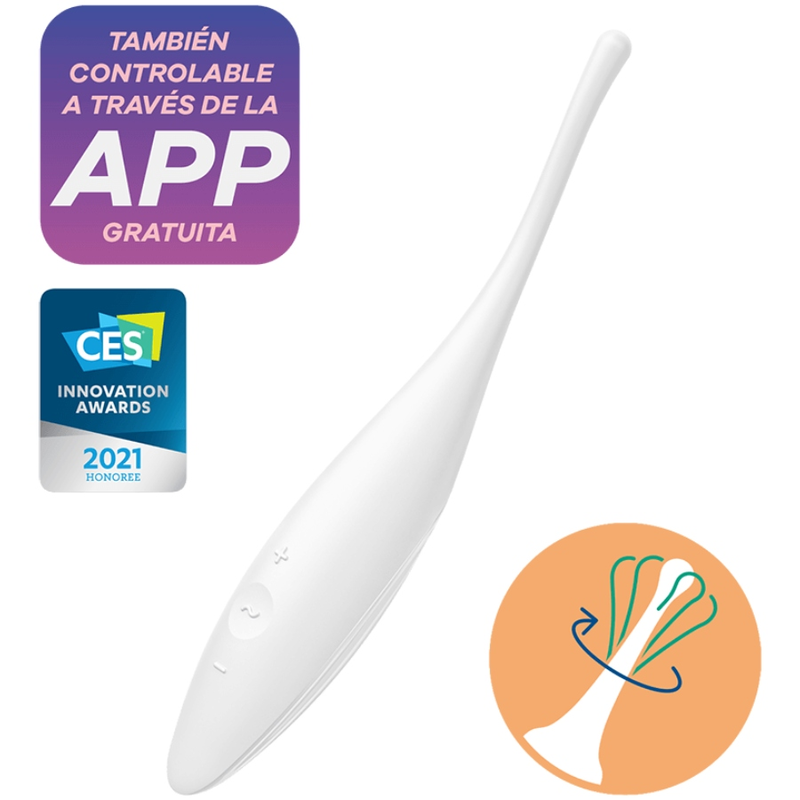 Vibromasseur Étanche Silicone Connectable Application