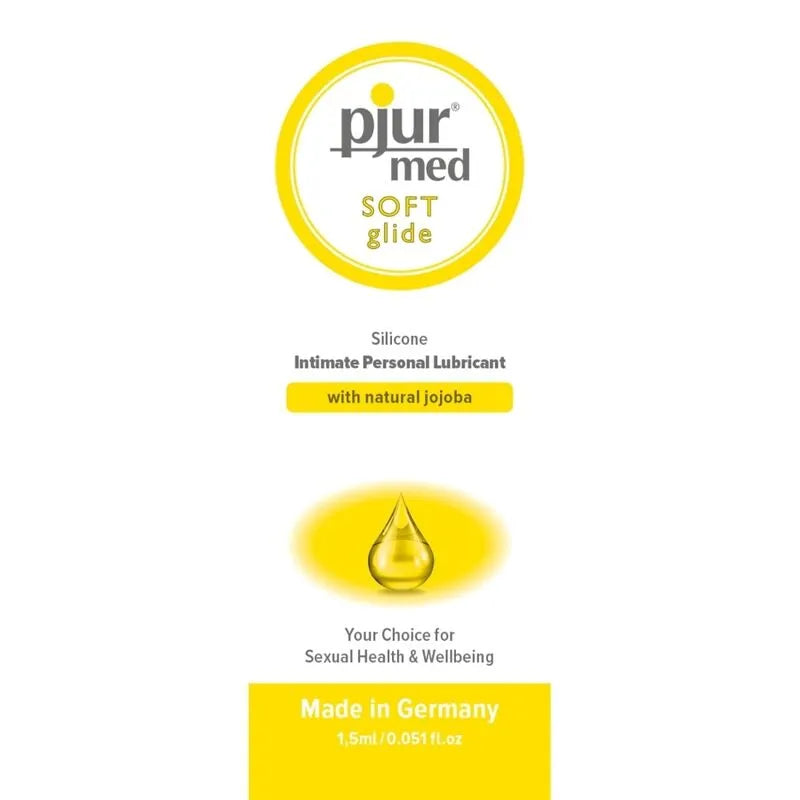 PJUR - LUBRIFIANT SILICONE MED SOFT GLIDE 1.5 ML
