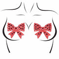 LEG AVENUE - BOWS CACHE-MAMELON