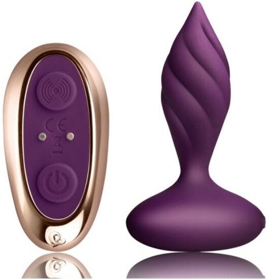 Dilatateur Anal Silicone Télécommande Vibrations Puissantes