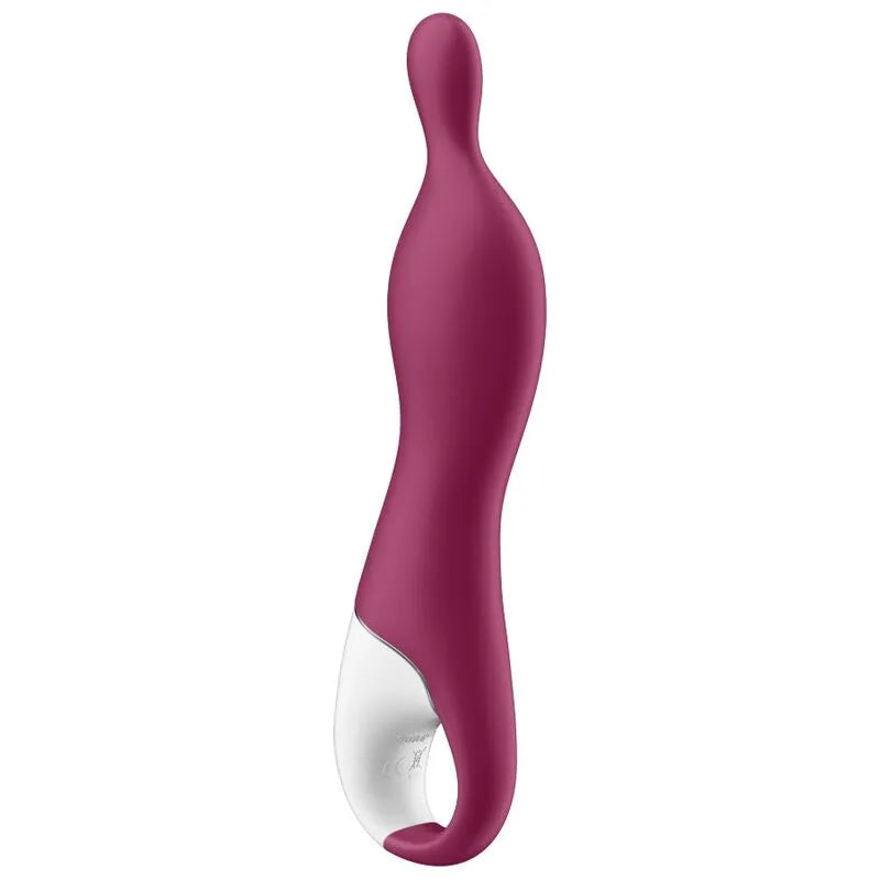 Vibrateur silencieux pour stimulation profonde du point A, silicone médical, rechargeable, design érgonomique, sextoy discret pour femmes et couples