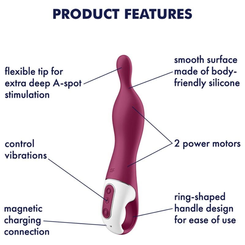 Satisfyer - Vibrateur Amazing 1 Aspot Baie