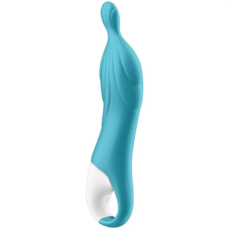 Vibrateur Satisfyer Amazing 2 Turquoise stimulation point A profonde silicone médical rechargeable discrétion 15 ans garantie sextoy femmes couples