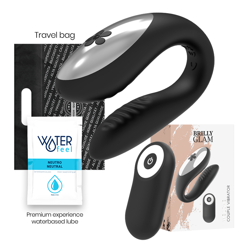 Vibromasseur Couple Silicone Télécommande Rechargeable