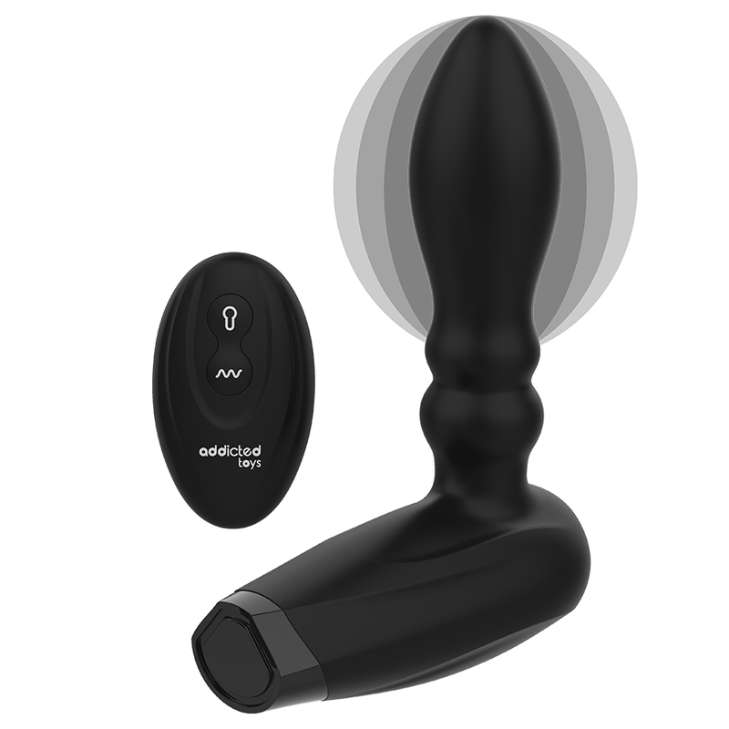 Vibromasseur Anal Silicone Ultra Doux Rechargeable