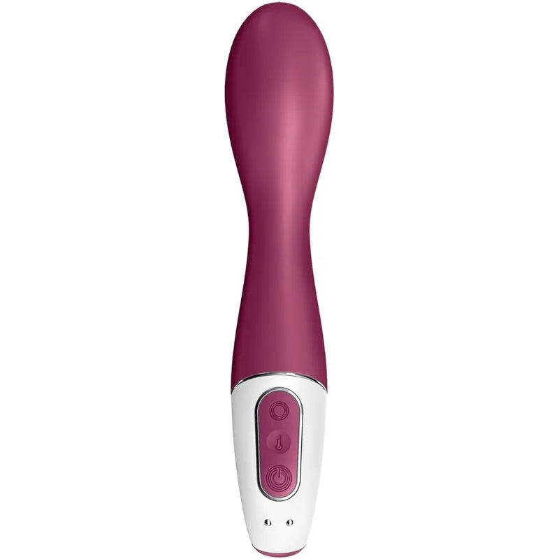 Vibromasseur érotique chauffant stimulation G-spot clitoridienne silicone médical rechargeable application contrôle écran tactile sextoy femmes couple