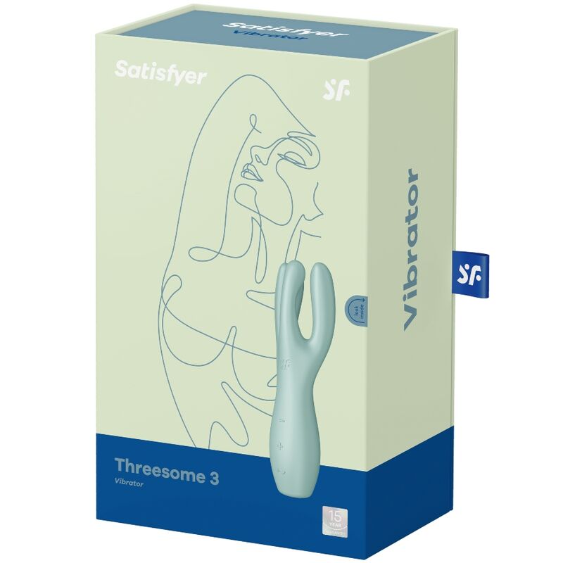 Vibrateur Clitoridien Silicone Médical Trois Moteurs