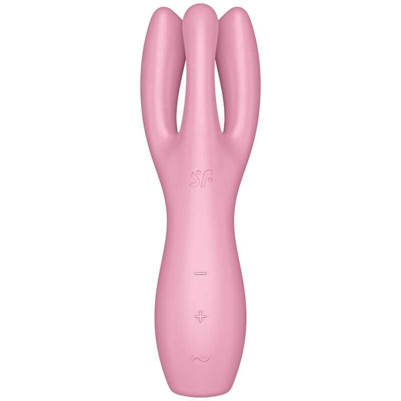 Satisfyer - Vibrateur Threesome 3 Rose