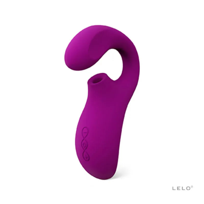 Masseur sonique double stimulation Lelo Enigma Cruise Deep Rose-orgasme combiné clitoridien point G-cruise control technologie-silicone medical grade-femme couple