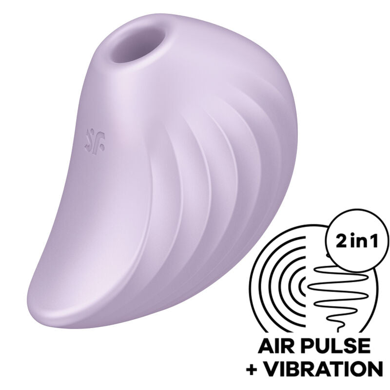 Vibromasseur Étanche En Silicone Double Impulsion