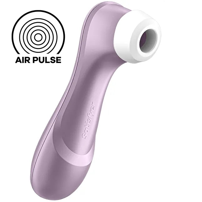 Stimulateur clitoridien Satisfyer Violette Pro 2 - Technologie Air-Pulse sans contact stimulation précise silicone médical hypoallergénique design élégant femmes couples