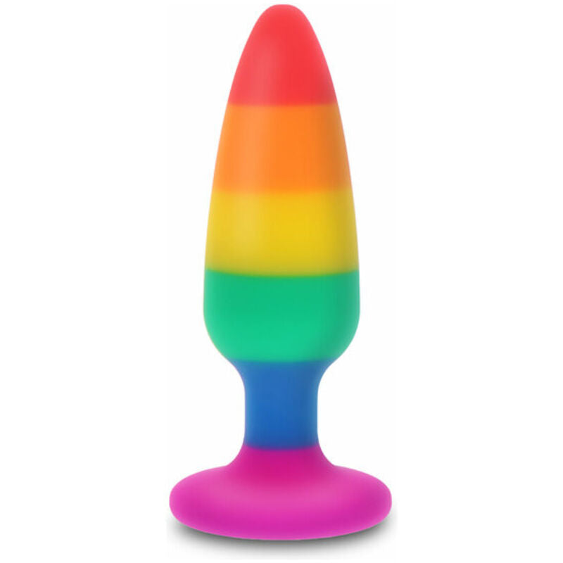 Plug Anal Silicone Arc-En-Ciel Pride