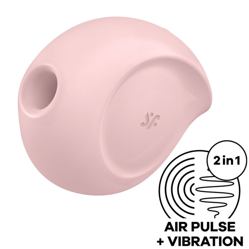 Vibromasseur Clitoridien Silicone Étanche Air Pulse