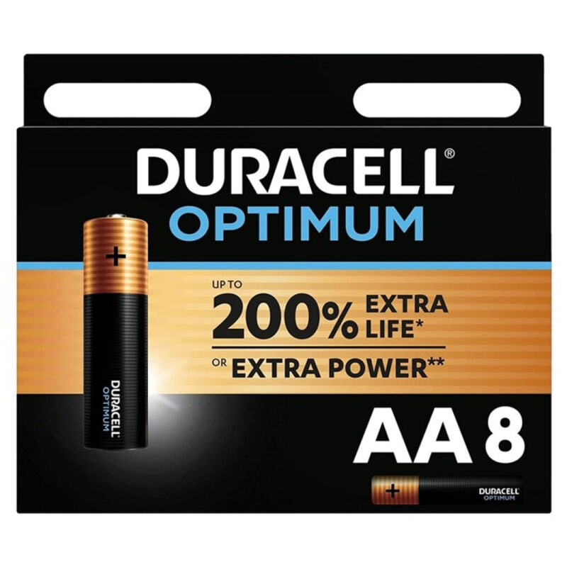 Piles Alcalines Longue Durée Duracell Aa