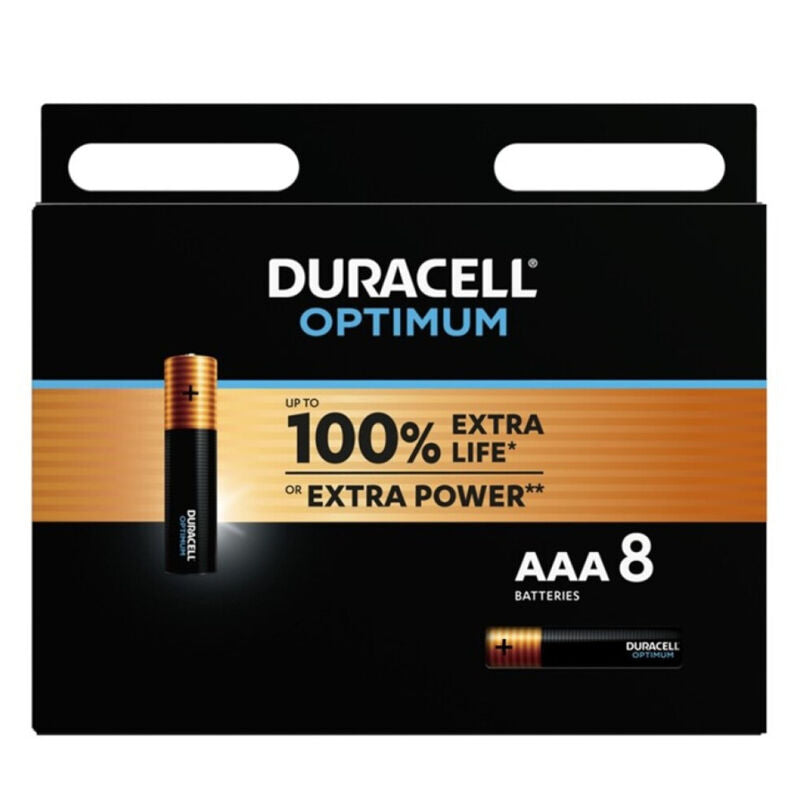 Piles Alcalines Duracell Optimum Aaa