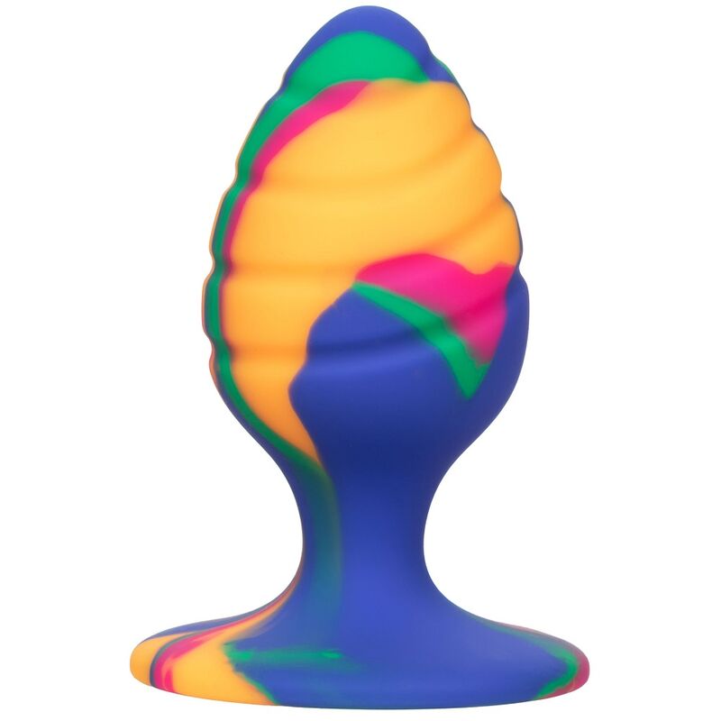 Plug Anal Tie-Dye Silicone Sans Phtalates