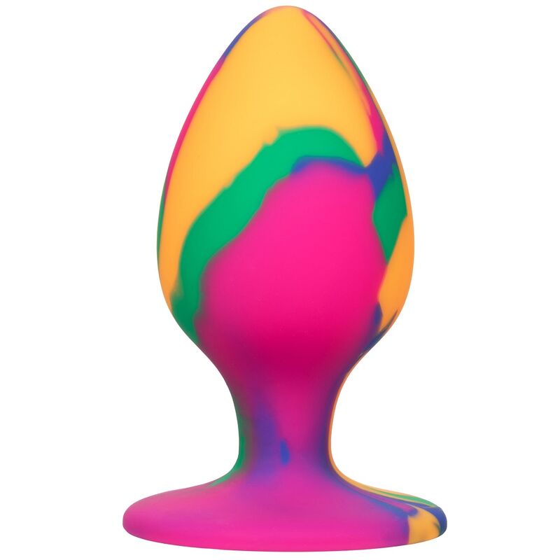 Plug Anal Tie-Dye Silicone Sécurisé