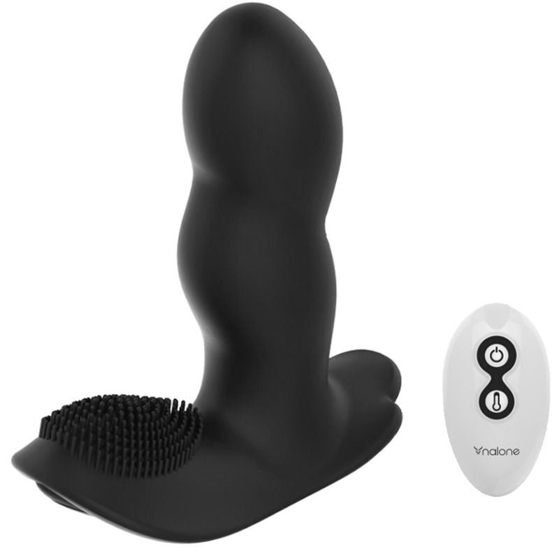 Masseur Télécommandé Intime Silicone Noir