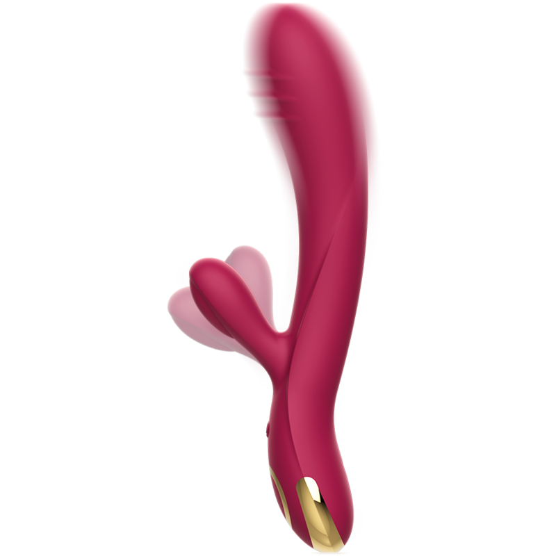 Vibromasseur Rabbit Silicone Étanche Rechargeable