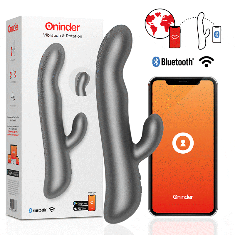 Vibromasseur Silicone Double Stimulation Étanche Contrôlable Application