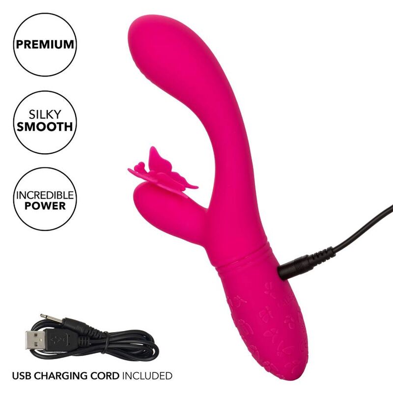 Vibromasseur Papillon Silicone Rechargeable Pour Débutants