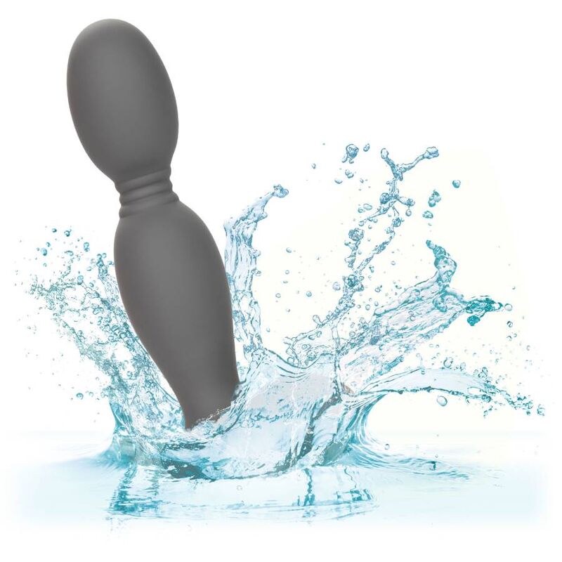 Sonde Anale En Silicone Avec Rotation Et Vibration