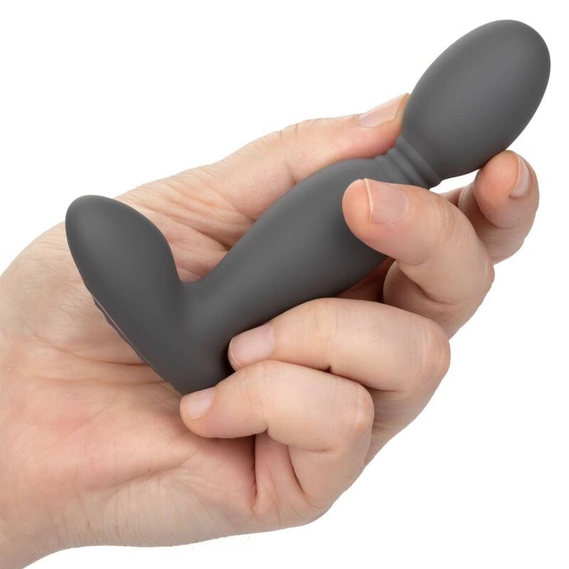 Sonde Anale En Silicone Avec Rotation Et Vibration