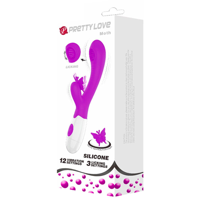 Vibromasseur Silicone Léchage Clitoridien Papillon