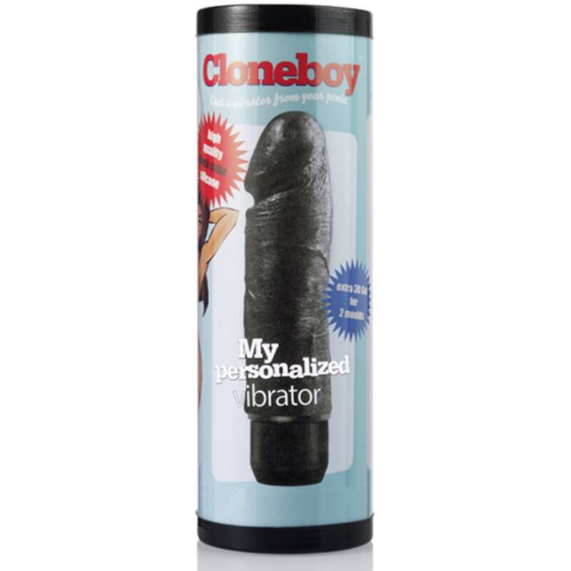 Vibromasseur En Silicone Moulage Personnalisé Noir