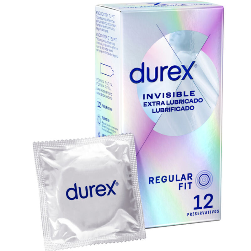 Préservatifs Invisibles Durex Extra Lubrifiés