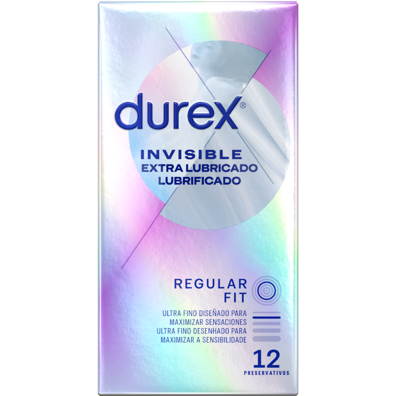 Préservatifs Invisibles Durex Extra Lubrifiés