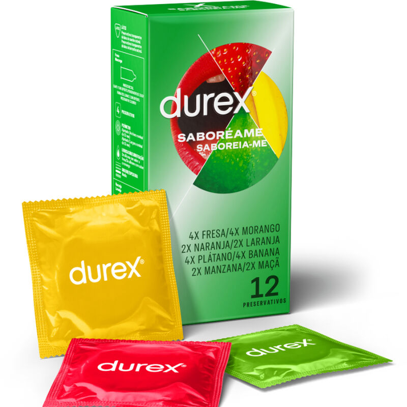 Préservatifs Aromatisés Fruités Durex 12 Pièces