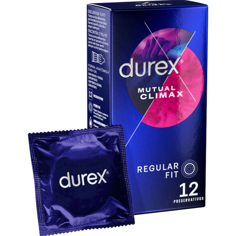 Préservatifs Durex Mutual Climax Retard Lubricants