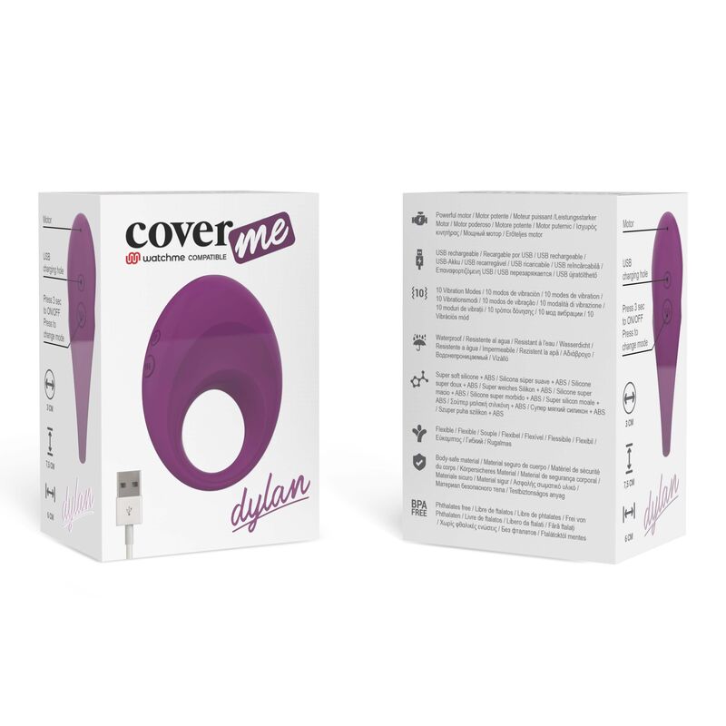 Cockring Stimulateur Clitoridien Silicone Médical Rechargeable