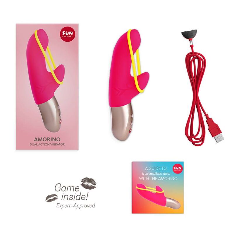 Mini Vibromasseur Silicone Jaune Fluo