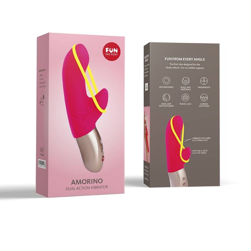 Mini Vibromasseur Silicone Jaune Fluo