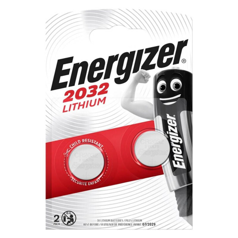 Batterie Lithium Cr2032 Longue Durée Energizer