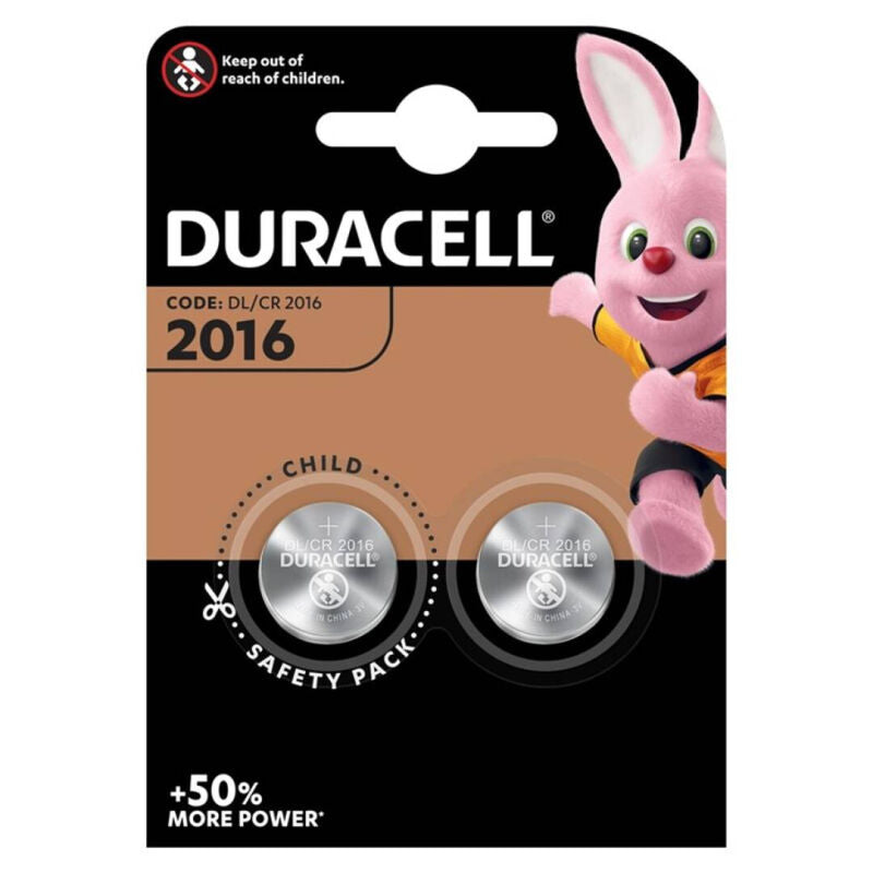 Pile Bouton Lithium Cr2016 Duracell Économique