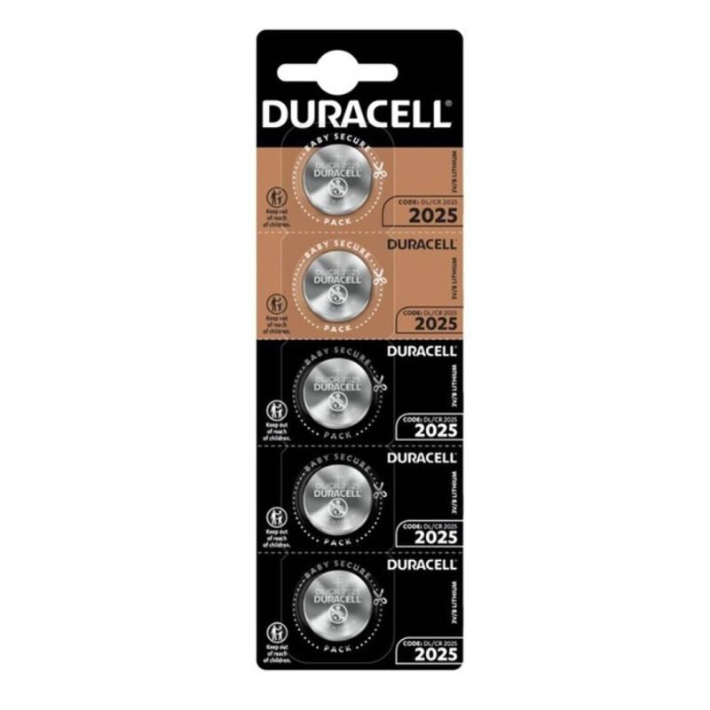 Batterie Lithium Cr2025 Longue Durée Duracell