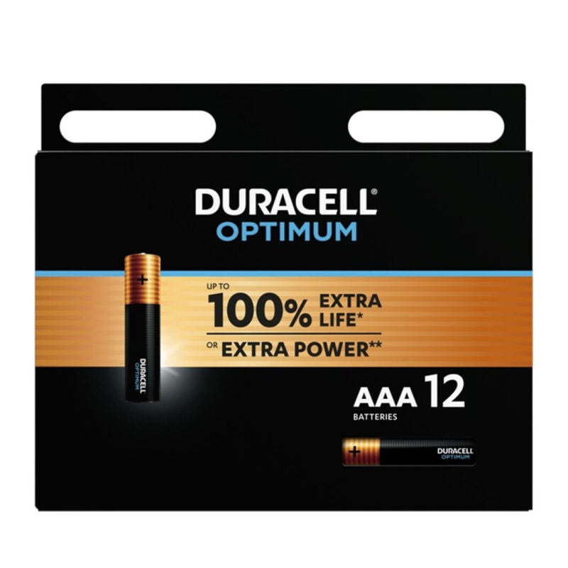 Piles Alcalines Duracell Optimum Aaa Longue Durée