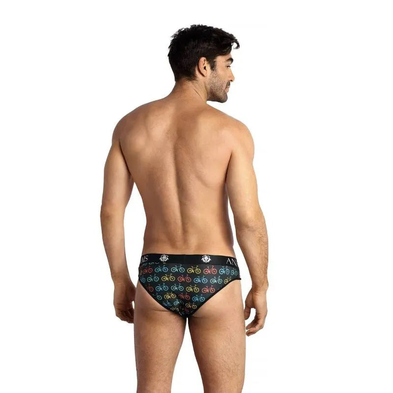 Slip homme sexy en polyamide élasthanne, bande élastique large, confort optimal, Anais Apparel, taille M, couleur non spéc...