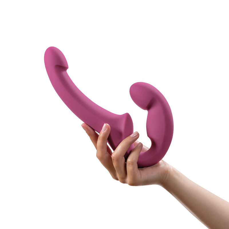 Double Gode Léger Sans Harnais Silicone