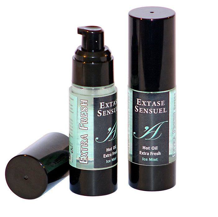 Huile De Massage Érotique Chaud Froid Menthe Eucalyptus