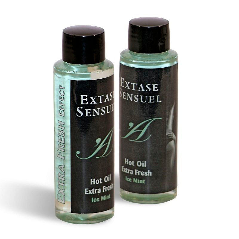 Huile De Massage Chaude Froide Menthe Eucalyptus