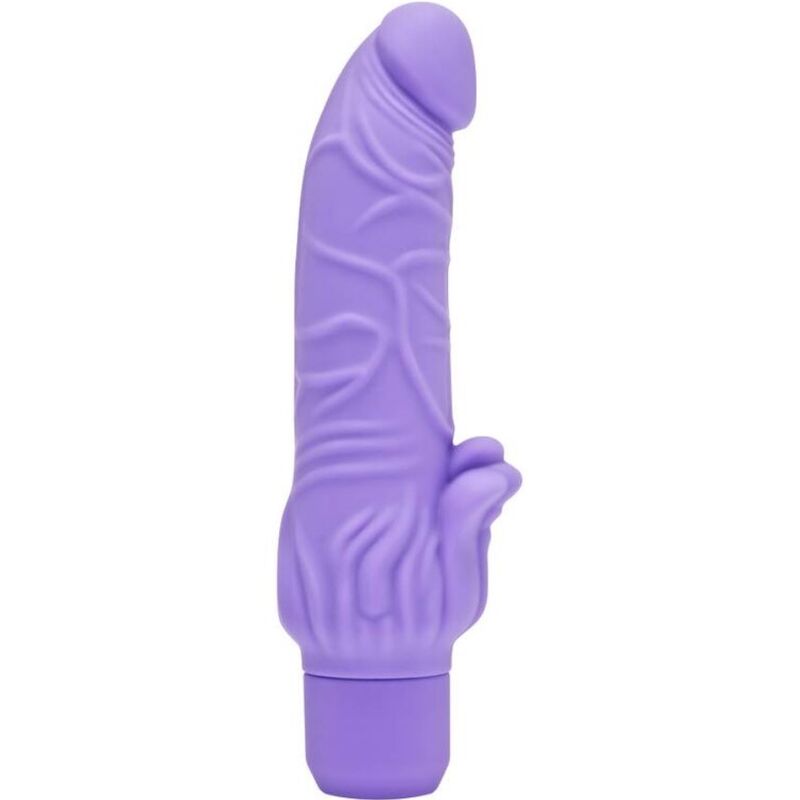 Vibromasseur Silicone Réaliste Avec Stimulateur Clitoridien