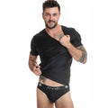 ANAIS MEN - T-SHIRT PETROL