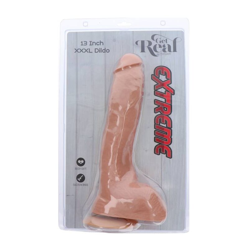 Gode Réaliste Xxxl 34 Cm Ventouse