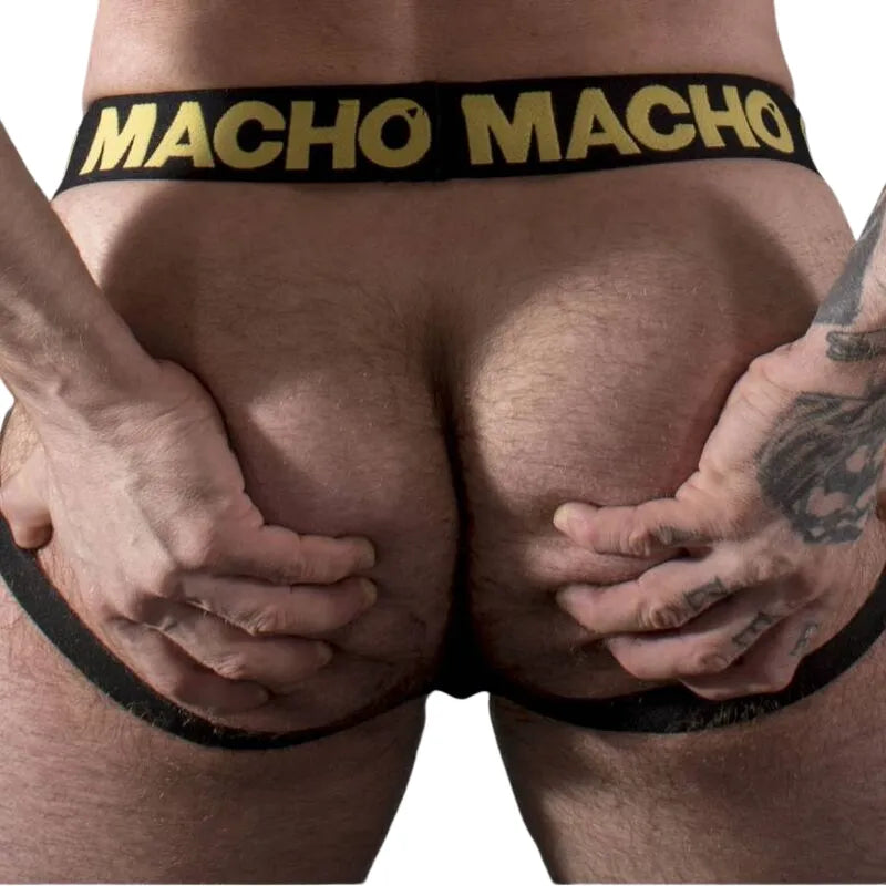 MACHO - MX25AC JOCK JAUNE CUIR