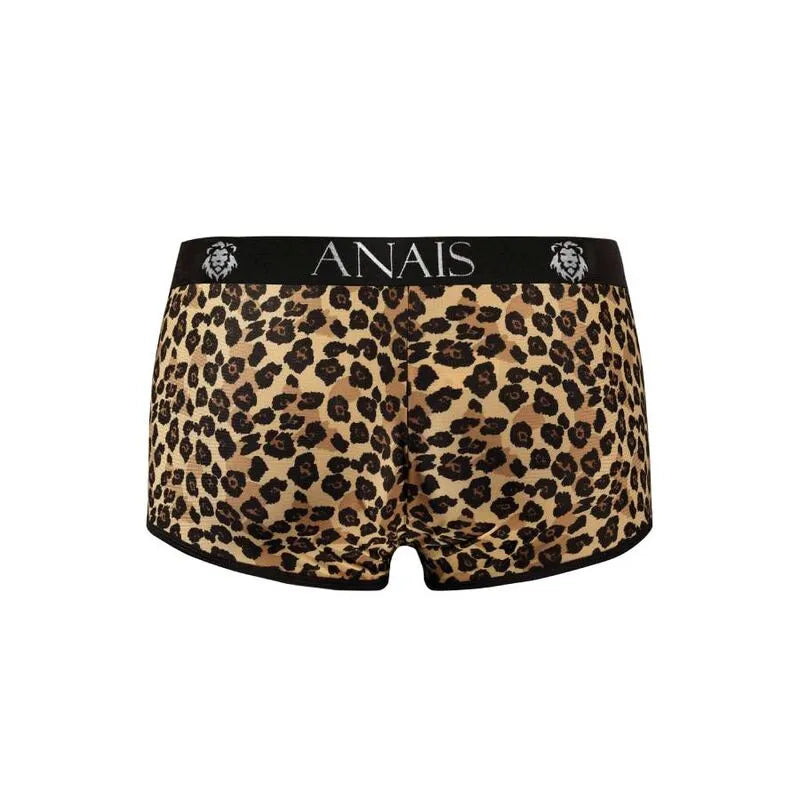 Boxer homme ANAIS MEN MERCURY imprimé animal, microfibre douce, bande élastique noire à la taille, confort optimal.