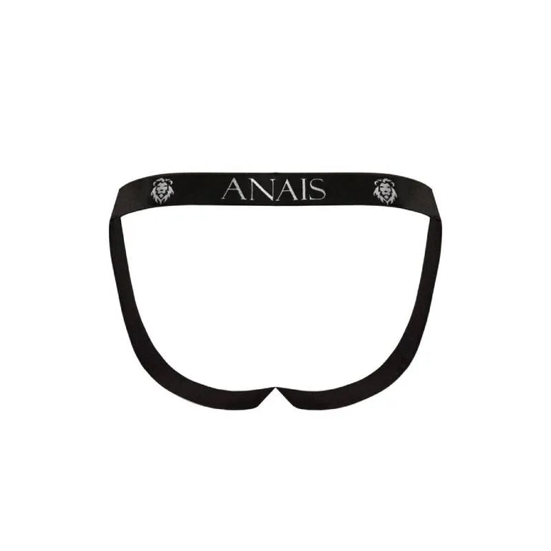 Jockstrap homme Anais Mercury, imprimé animal, microfibre douce, bande élastique noire avec logo, confort optimal.